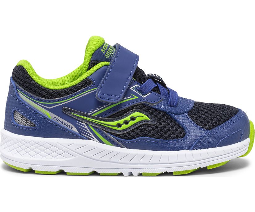 Saucony Cohesion 14 A/C Jr. Kids' Sneakers Blue / Green | AU 802CTVE